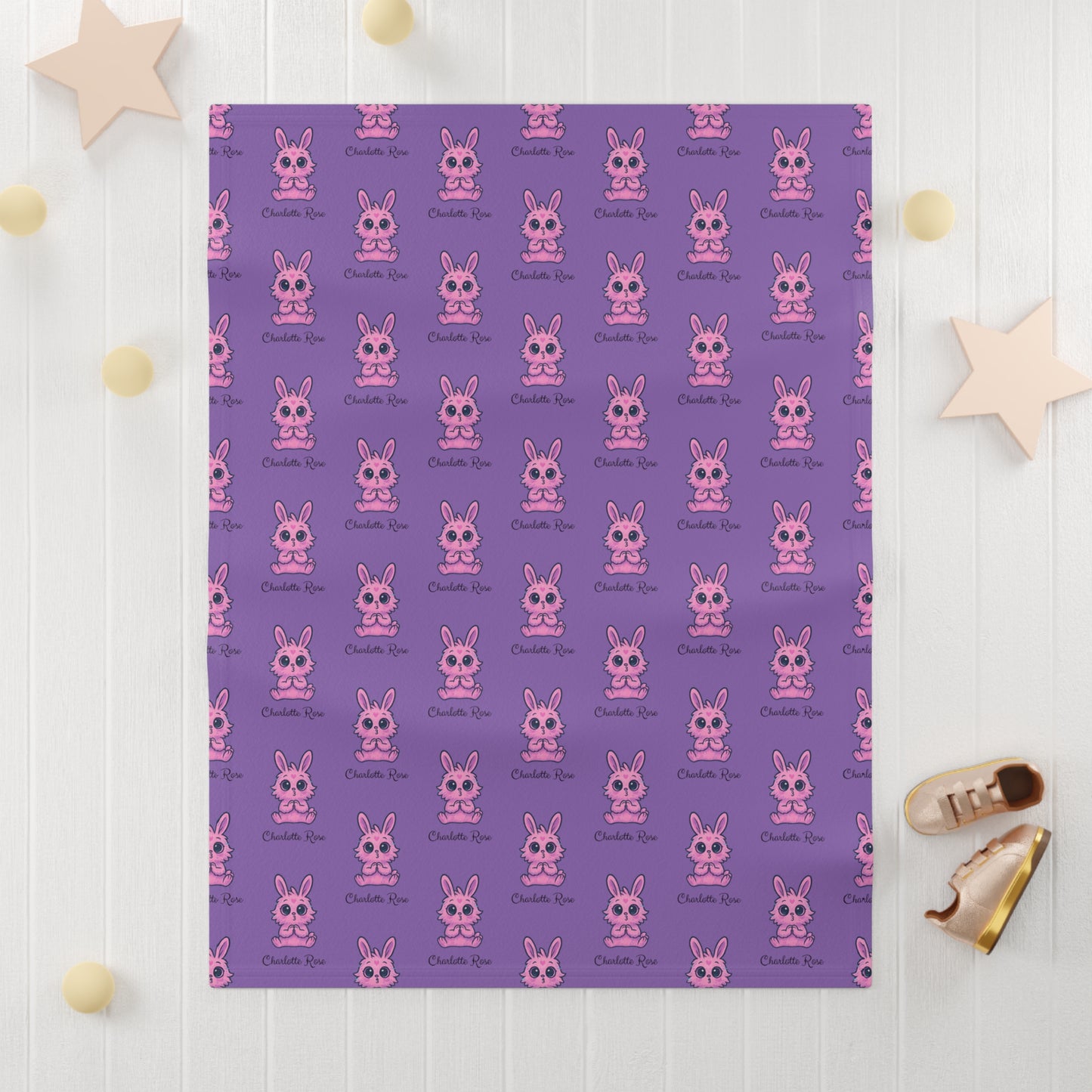 Soft Fleece Baby Blanket with Cute Bunny Design | Cozy Nursery Decor, Baby Shower Gift, Toddler Essential, Easter Gift, Kids Bedroom [...]