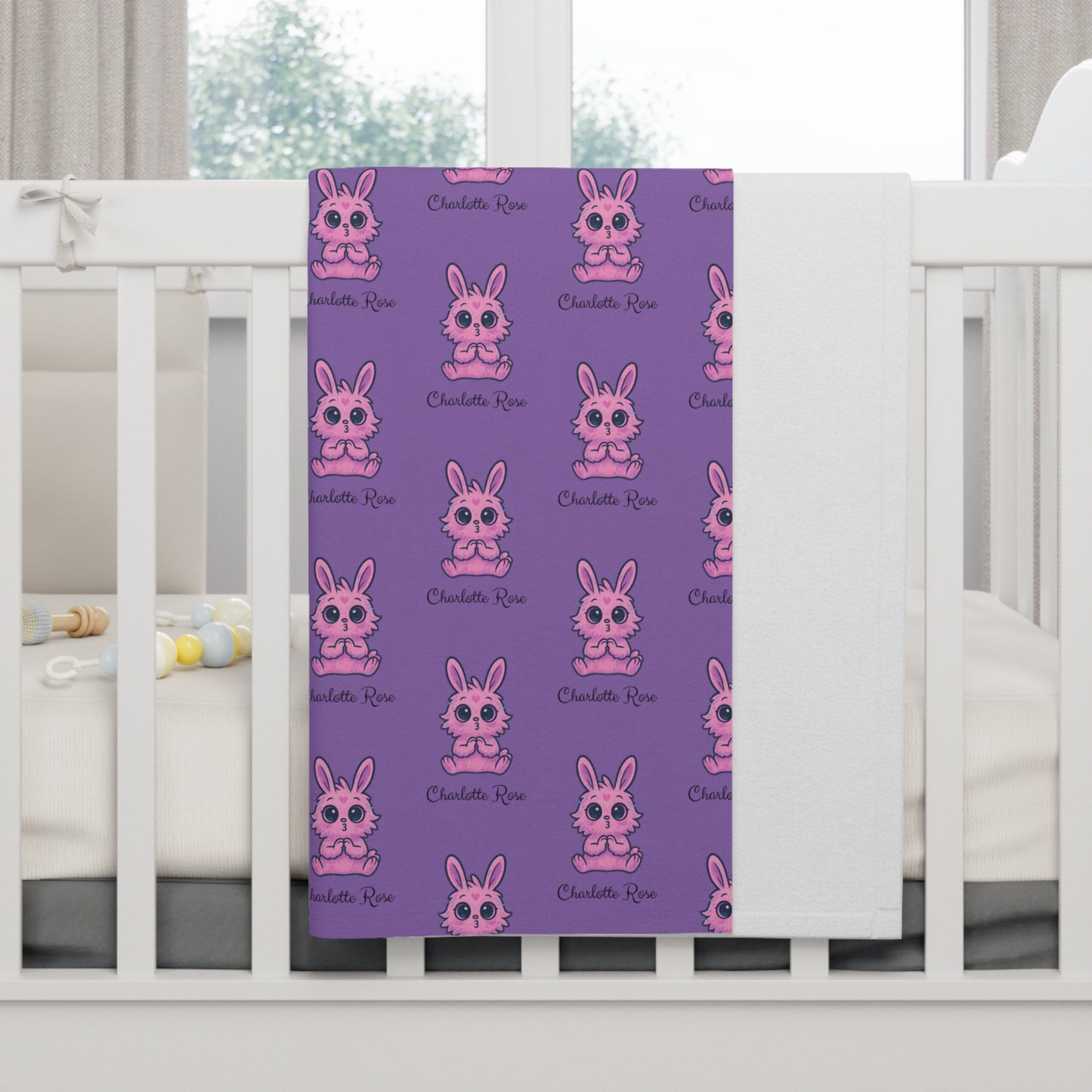 Soft Fleece Baby Blanket with Cute Bunny Design | Cozy Nursery Decor, Baby Shower Gift, Toddler Essential, Easter Gift, Kids Bedroom [...]