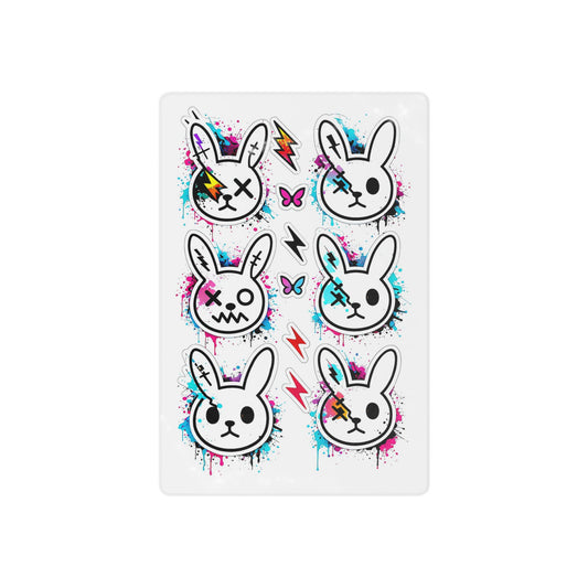 Dust Bunny Glitch Set — Temporary Tattoos
