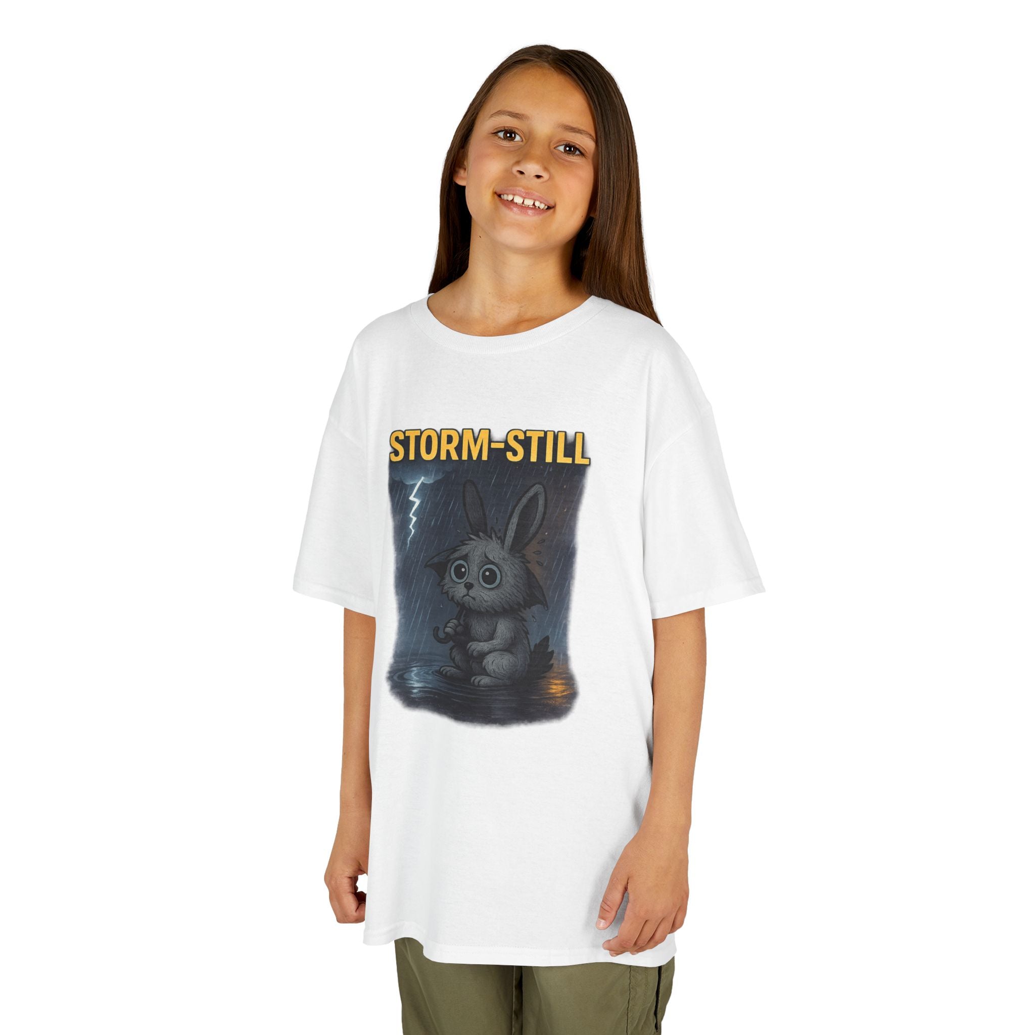 STORM-STILL Kids T-Shirt — Calm & Emotional Regulation Tee