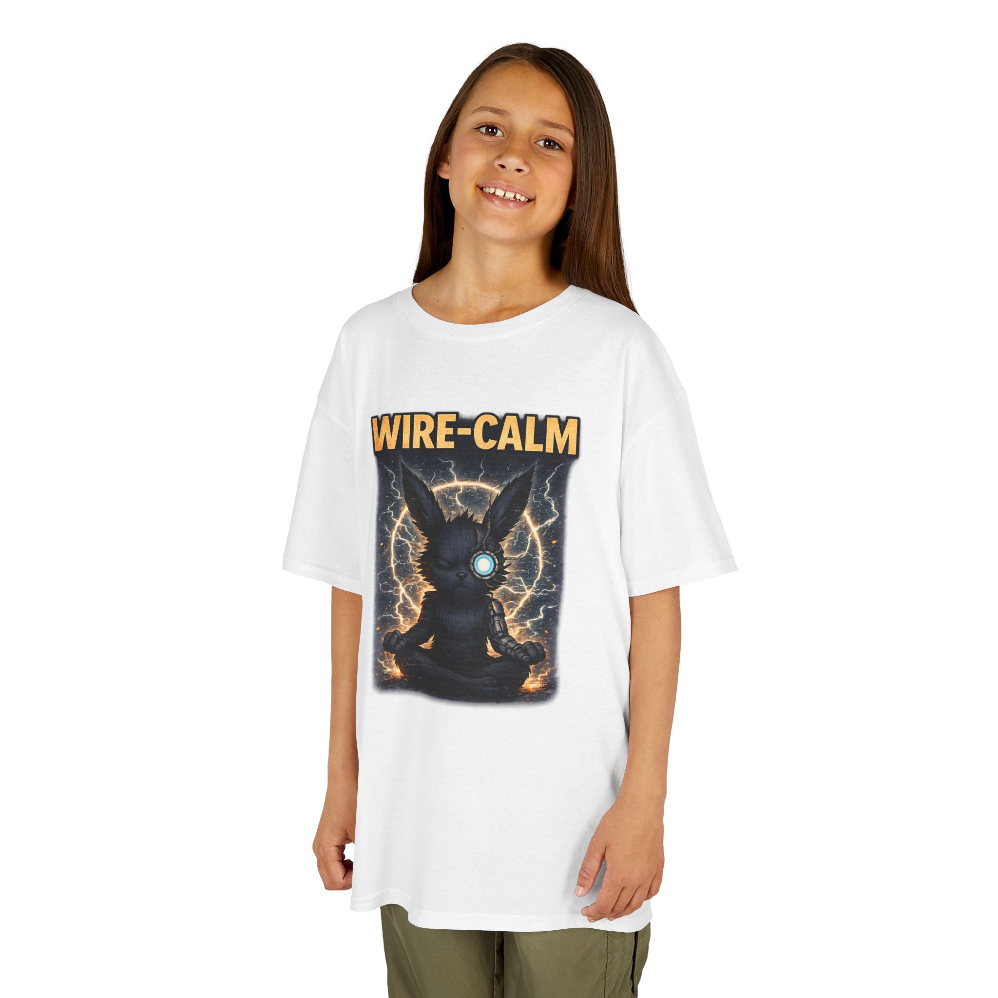 WIRE-CALM Kids T-Shirt — Focus & Calm Under Pressure Tee