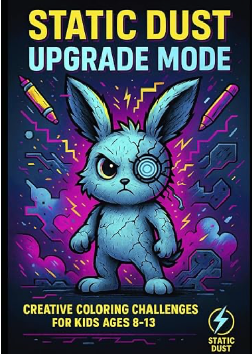 Dust Bunnies Upgrade Mode: Creative Colouring Challenges for Kids